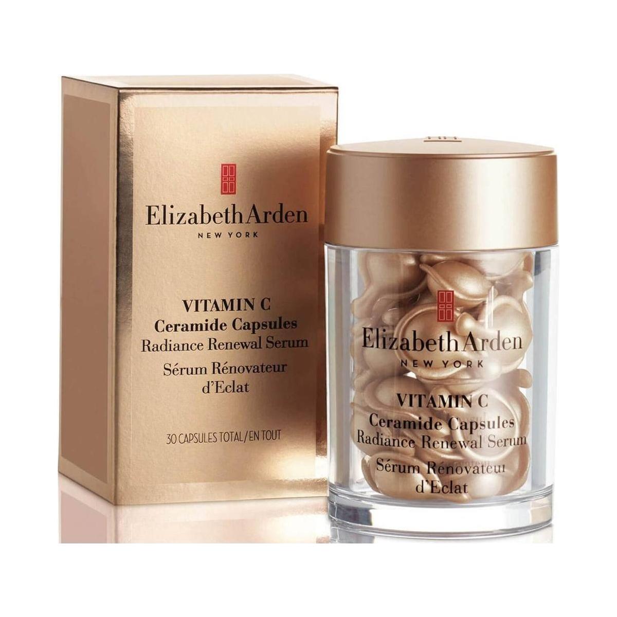 Elizabeth Arden Vitamin C Ceramide Capsules – 30 Count | Brightening & Hydrating Serum Elizabeth Arden Vitamin C Ceramide Capsules (30 Count) - Glam Global UKElizabeth Arden