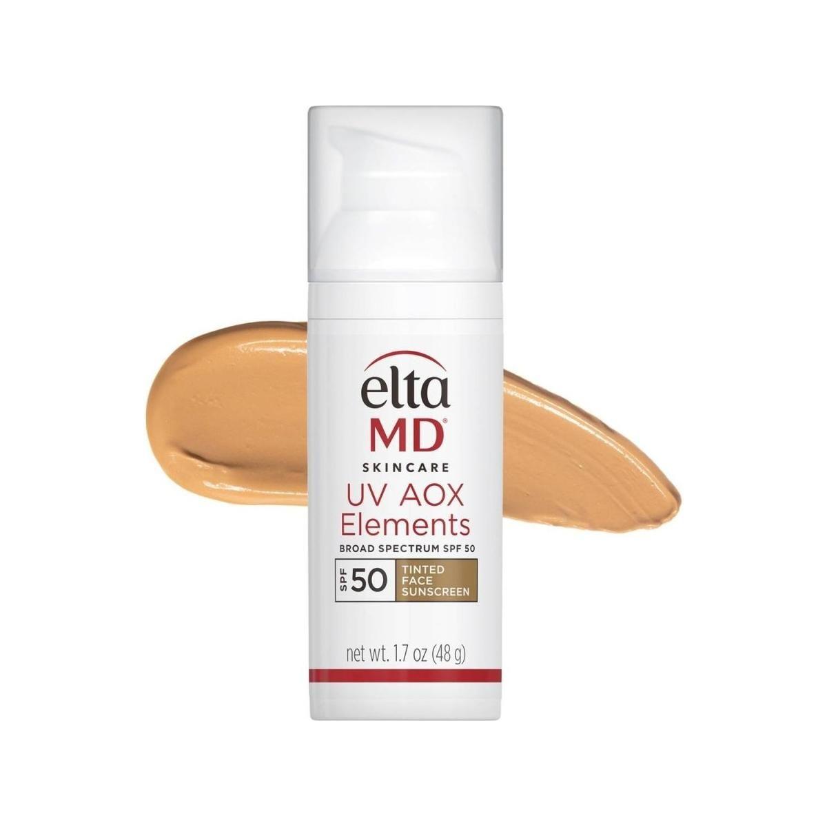 EltaMD UV Tinted AOX Elements Broad-Spectrum SPF 50 – 50ml | Mineral Sunscreen with Antioxidants & Hydration EltaMD UV Tinited AOX Elements Broad - Spectrum SPF 50 50ml - Glam Global UKEltaMD