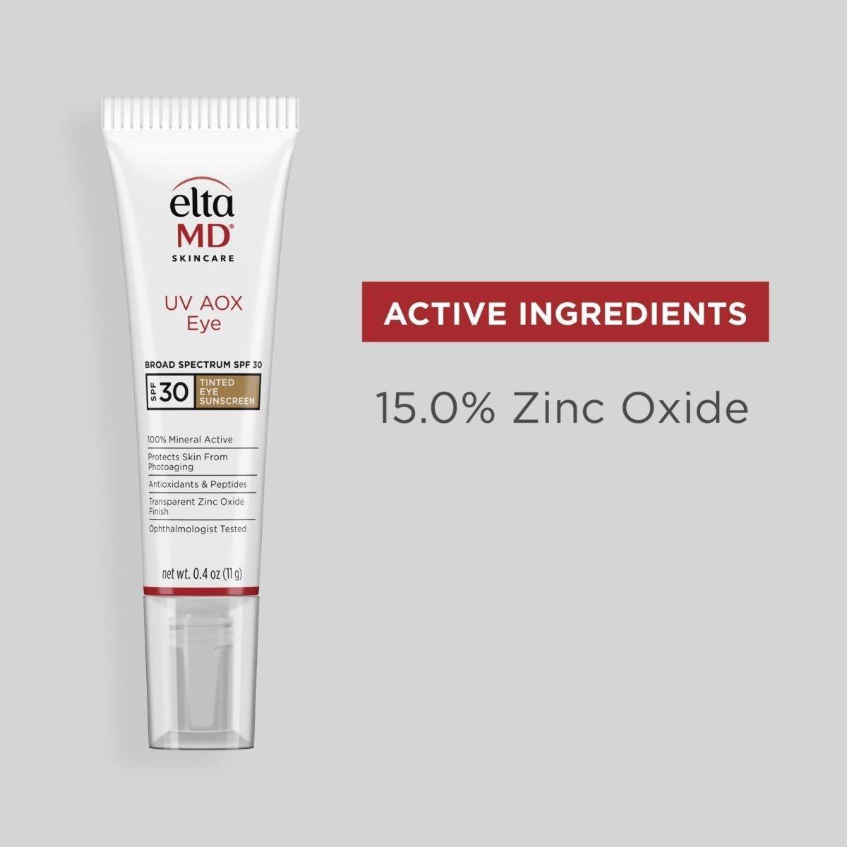 EltaMD UV AOX Eye Broad Spectrum SPF 30 – 11ml | Brightening & Anti-Aging Protection for the Eyes EltaMD UV AOX Eye Broad Spectrum SPF 30 - 11ml - Glam Global UKEltaMD