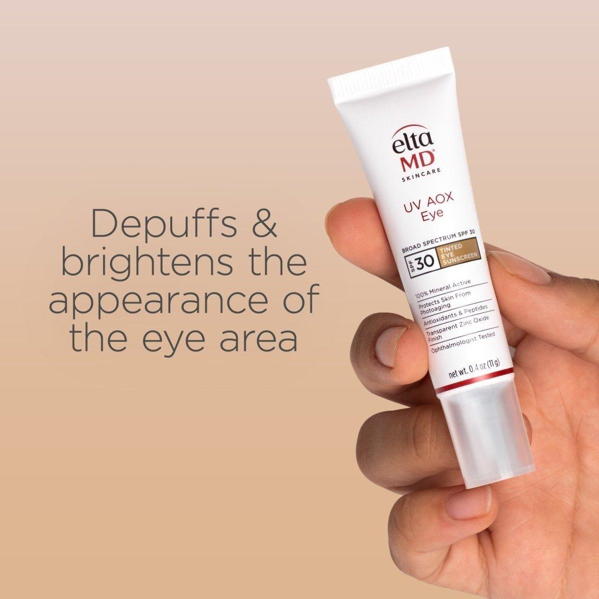 EltaMD UV AOX Eye Broad Spectrum SPF 30 – 11ml | Brightening & Anti-Aging Protection for the Eyes EltaMD UV AOX Eye Broad Spectrum SPF 30 - 11ml - Glam Global UKEltaMD