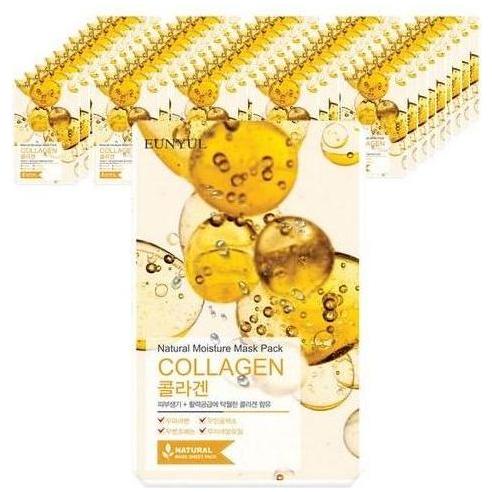 EUNYUL Collagen Natural Moisture Mask Pack - 22ml x 50 Pack | Intense Hydration & Firming Treatment EUNYUL Collagen Natural Moisture Mask Pack 22ml x 50 Pack - Glam Global UKEUNYUL
