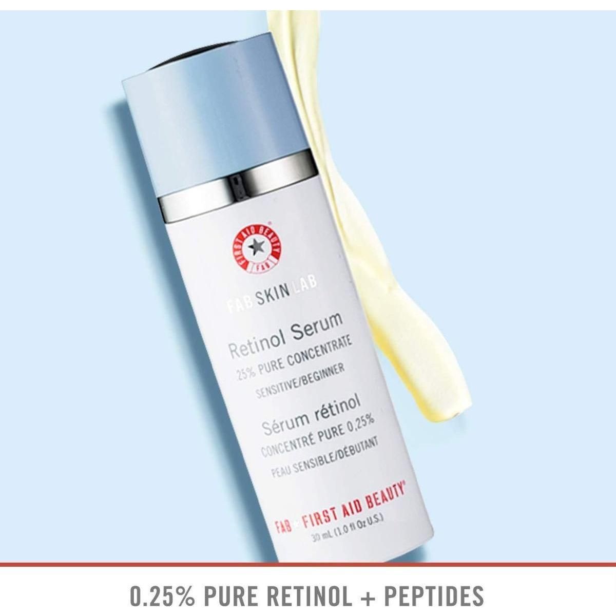 First Aid Beauty Retinol Serum 0.25% Pure Concentrate - 30ml | Gentle Anti-Aging & Skin Renewal First Aid BeautyRetinol Serum .25% Pure Concentrate - 30ml - Glam Global UKFirst Aid Beauty