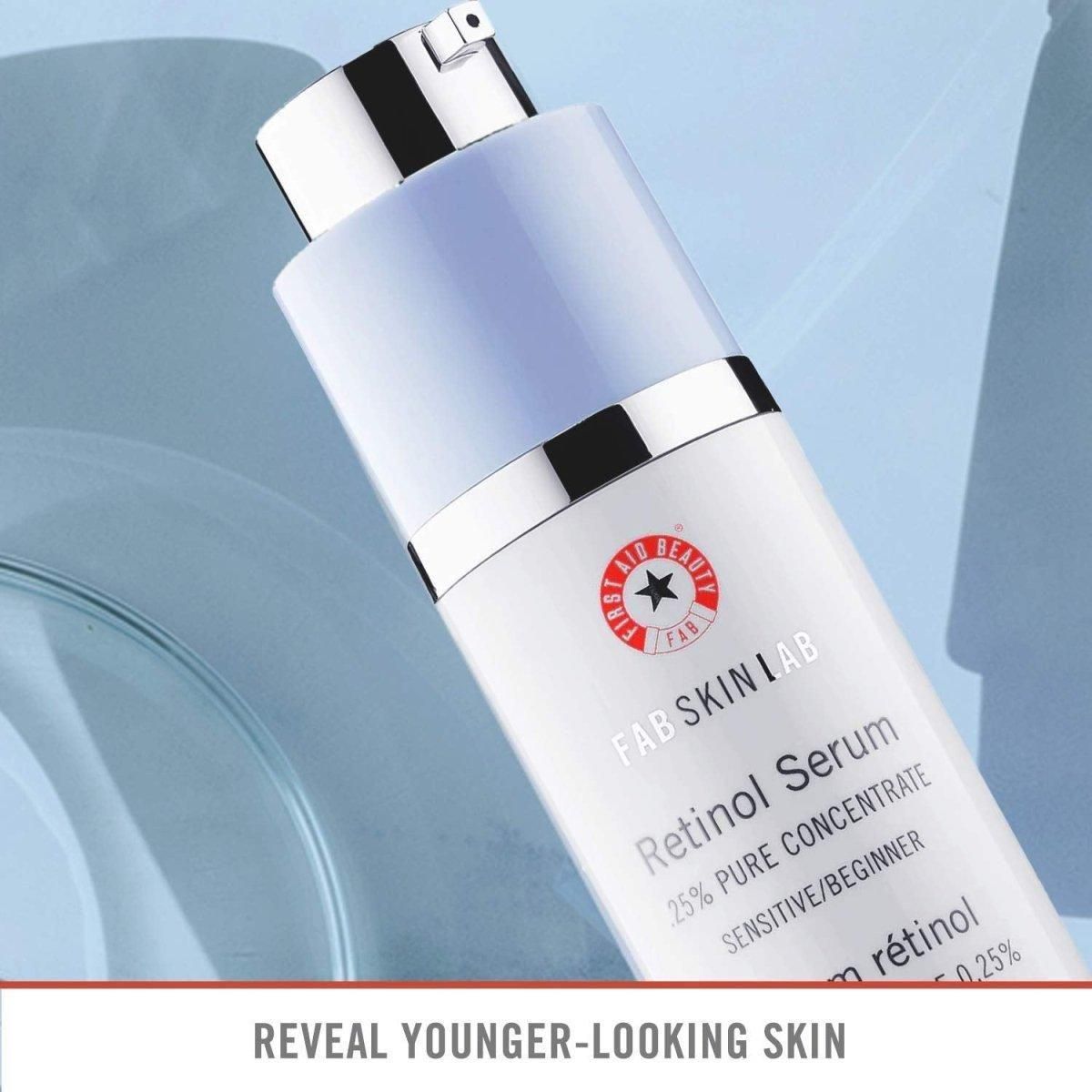 First Aid Beauty Retinol Serum 0.25% Pure Concentrate - 30ml | Gentle Anti-Aging & Skin Renewal First Aid BeautyRetinol Serum .25% Pure Concentrate - 30ml - Glam Global UKFirst Aid Beauty