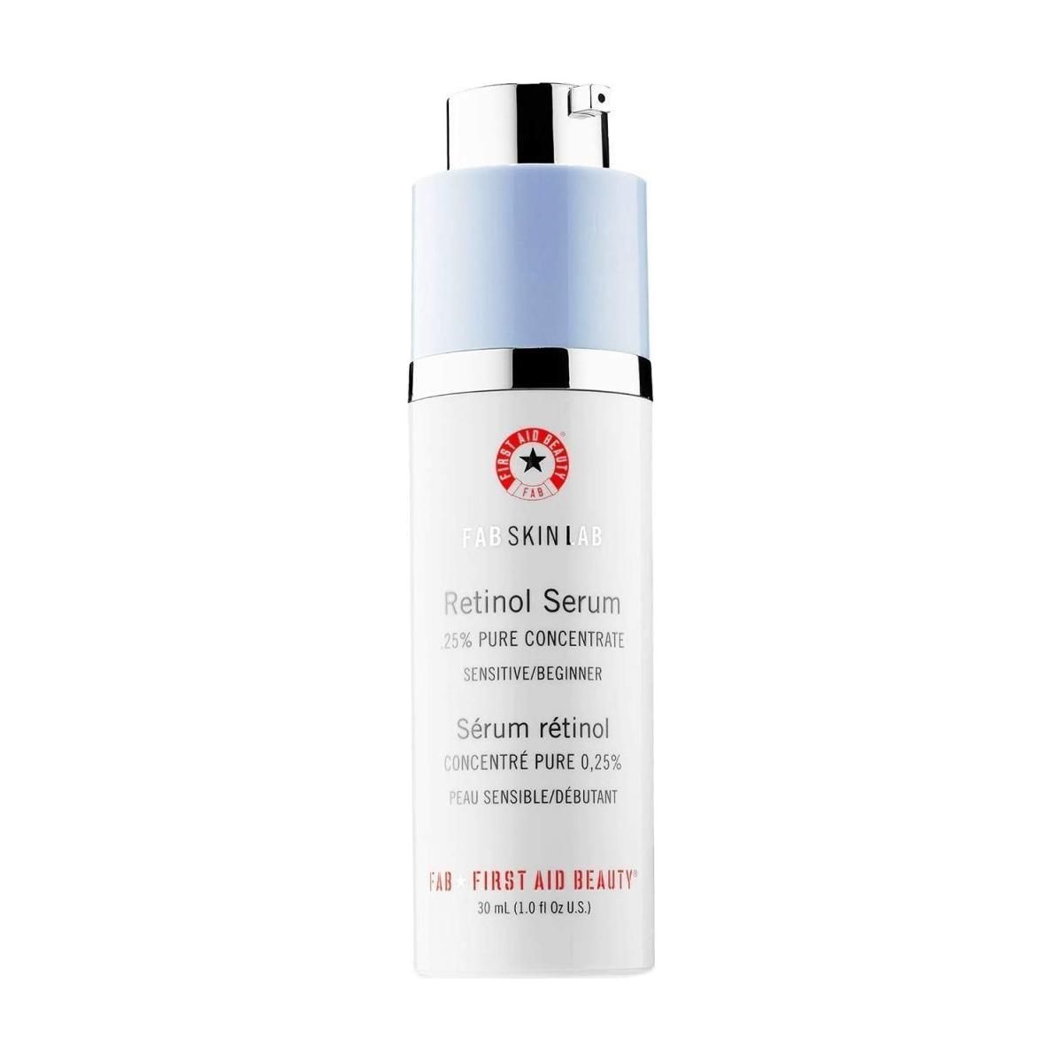 First Aid Beauty Retinol Serum 0.25% Pure Concentrate - 30ml | Gentle Anti-Aging & Skin Renewal First Aid BeautyRetinol Serum .25% Pure Concentrate - 30ml - Glam Global UKFirst Aid Beauty
