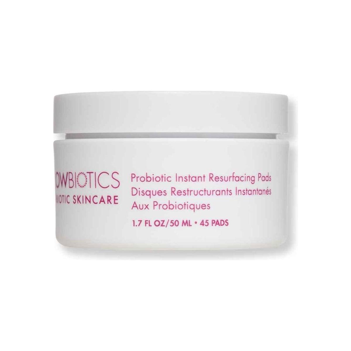 Glowbiotics Probiotic Instant Resurfacing Pads – 45 Ct | Exfoliate, Brighten & Minimize Pores Glowbiotics Probiotic Instant Resurfacing Pads 45 Ct - Glam Global UKGlowbiotics