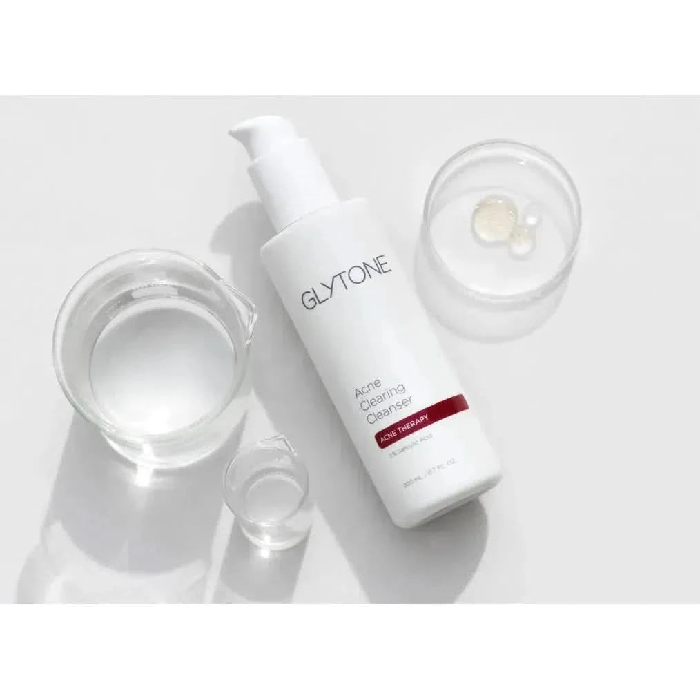 Glytone Acne Clearing Cleanser – 200ml | Salicylic Acid Treatment for Acne-Prone Skin Glytone Acne Clearing Cleanser - 200ml - Glam Global UKGlytone