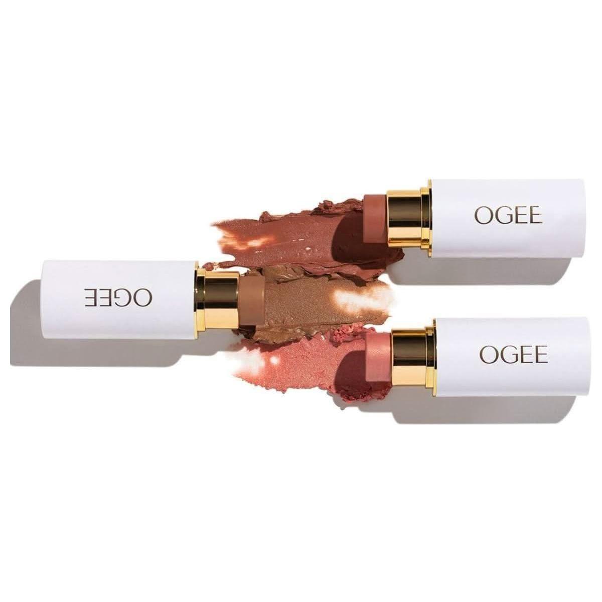 Ogee Golden Contour Collection | 3-Piece Balmy Contour, Highlight & Bronze Stick Trio for a Radiant Sculpted Glow Ogee Golden Contour Collection - Glam Global UKOgee