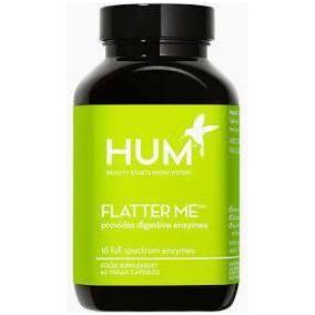 HUM Nutrition Flatter Me – 60 Vegan Capsules | Digestive Enzyme Support for Bloating & Gas Relief HUM Nutrition Flatter Me - 60 Capsules - Glam Global UKHum