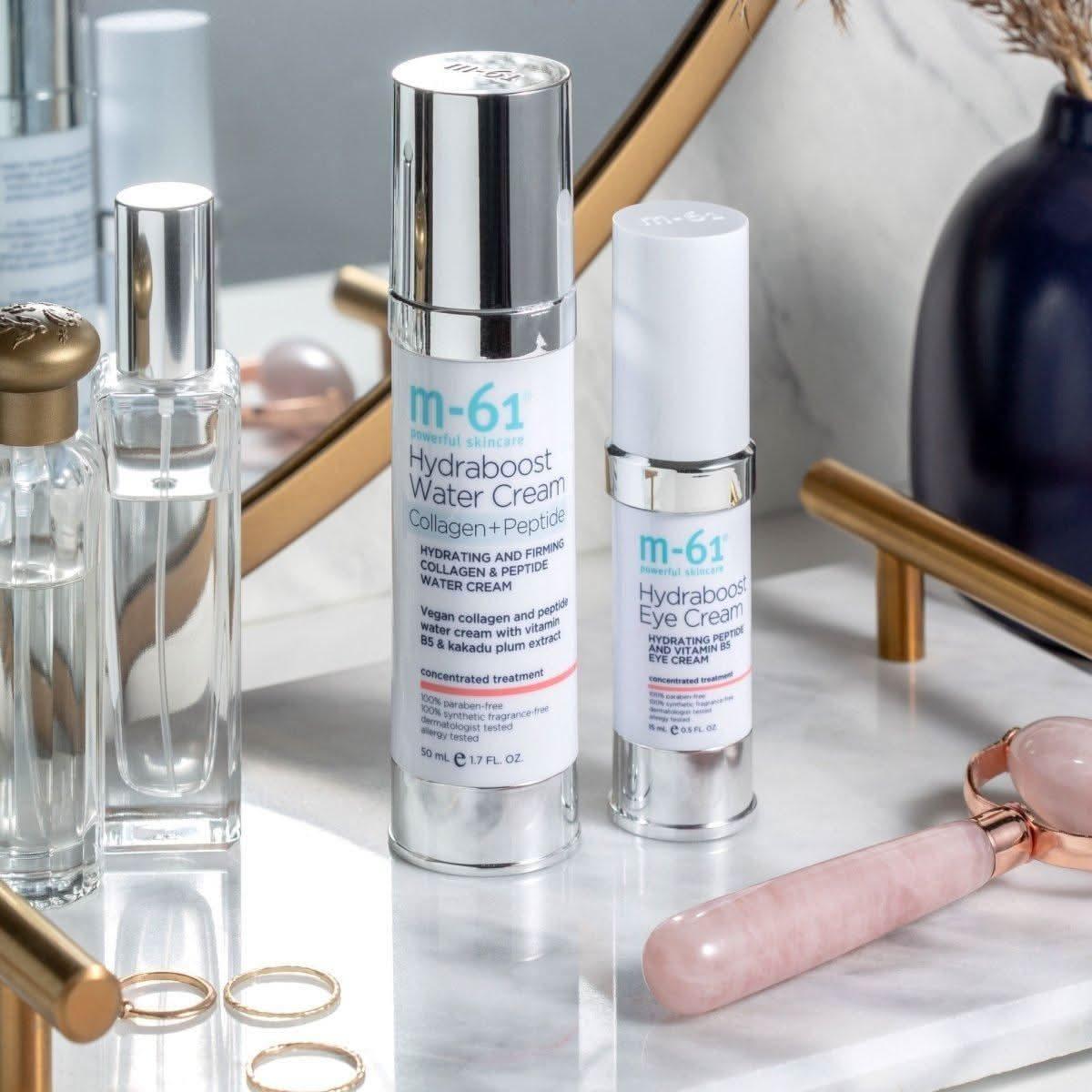 M-61 Hydraboost Collagen+Peptide Water Cream – 50ml | Anti-Wrinkle Gel Cream with Vegan Collagen & Kakadu Plum M - 61 Hydraboost Collagen+Peptide Water Cream - 50ml - Glam Global UKM - 61