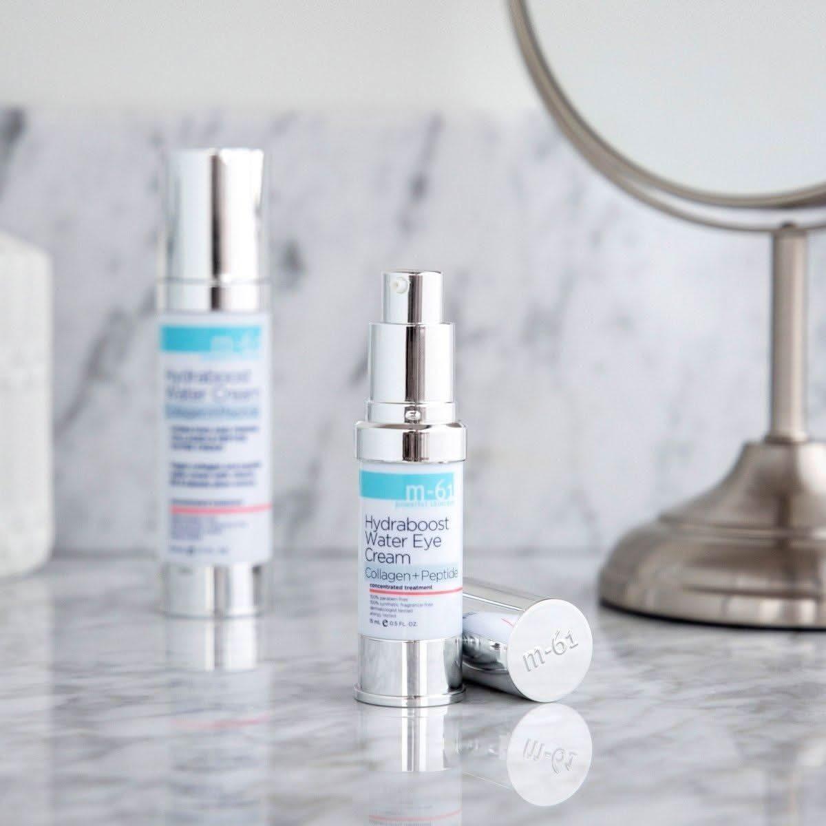 M-61 Hydraboost Collagen+Peptide Water Eye Cream – 15ml | Lightweight Anti-Wrinkle Eye Cream with Vegan Collagen M - 61 Hydraboost Collagen+Peptide Water Eye Cream - 15ml - Glam Global UKM - 61