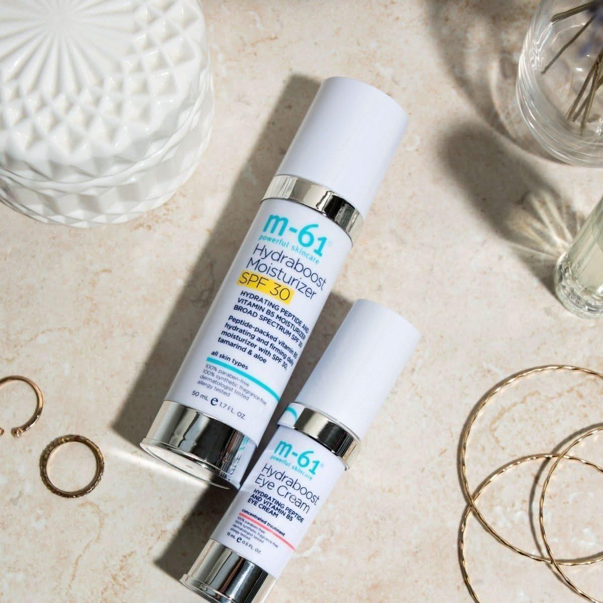 M-61 Hydraboost Eye Cream – 15ml | Hydrating, Firming & Depuffing Eye Treatment with Peptides & Vitamin B5 M - 61 Hydraboost Eye Cream - 15ml - Glam Global UKM - 61