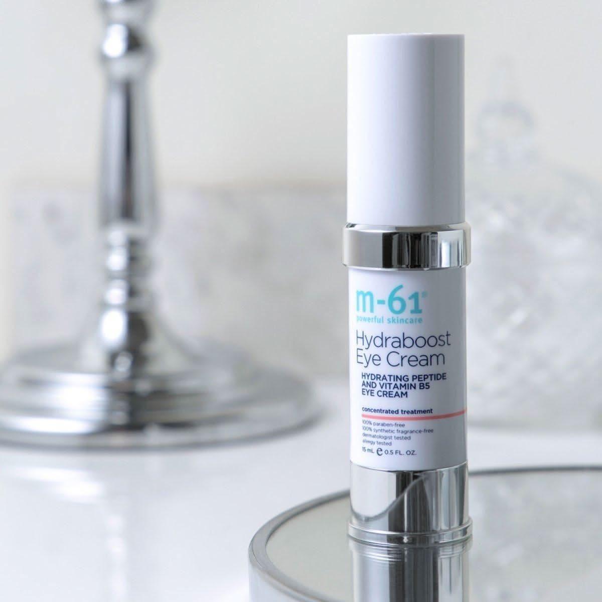 M-61 Hydraboost Eye Cream – 15ml | Hydrating, Firming & Depuffing Eye Treatment with Peptides & Vitamin B5 M - 61 Hydraboost Eye Cream - 15ml - Glam Global UKM - 61