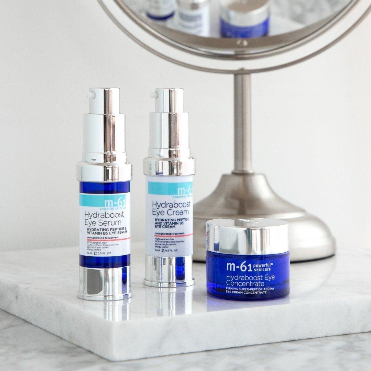 M-61 Hydraboost Eye Serum – 15ml | Hydrating & Firming Peptide-Powered Eye Care M - 61 Hydraboost Eye Serum - 15ml - Glam Global UKM - 61