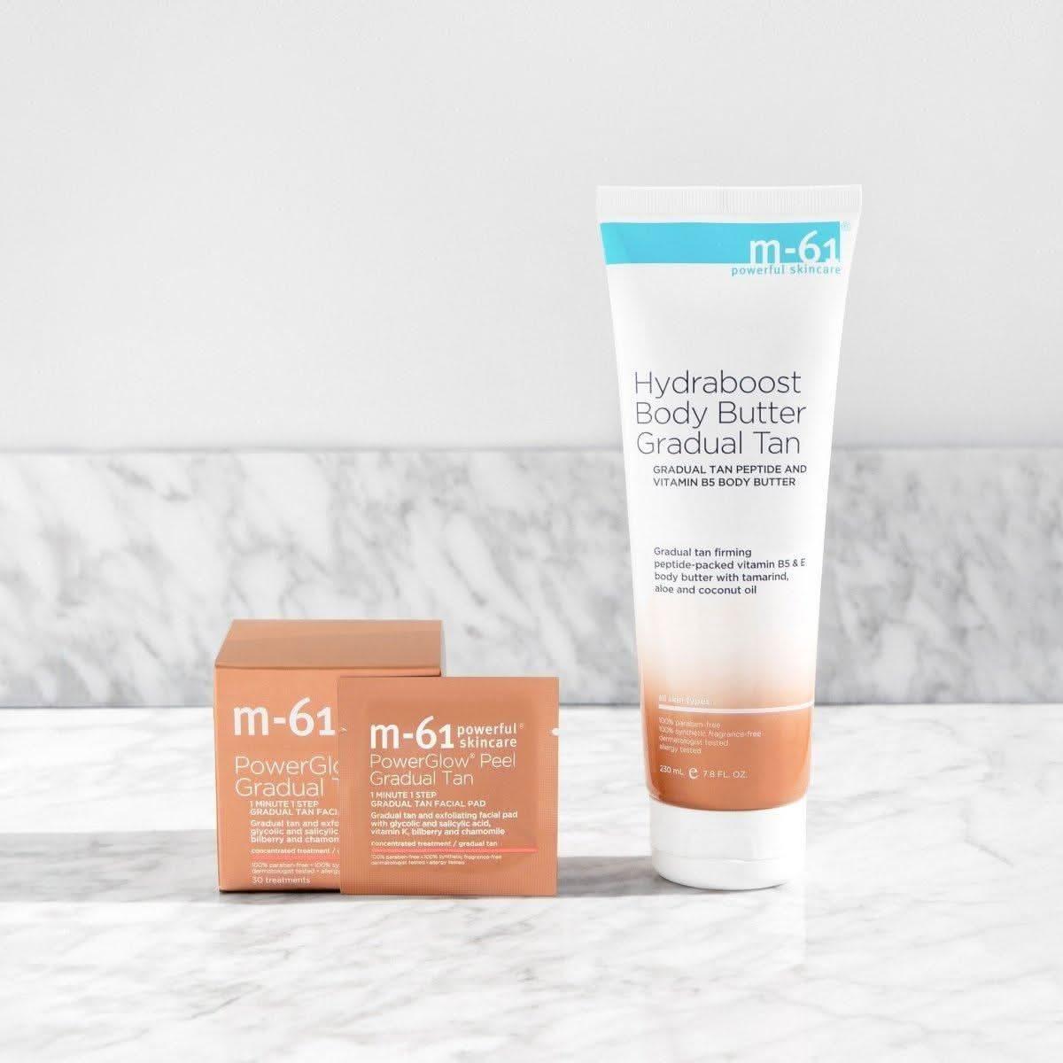 M-61 Hydraboost Gradual Tan Body Butter – 230ml | Hydrating Self-Tanning Body Moisturiser for Firm, Radiant Skin M - 61 Hydraboost Gradual Tan Body Butter - 230ml - Glam Global UKM - 61