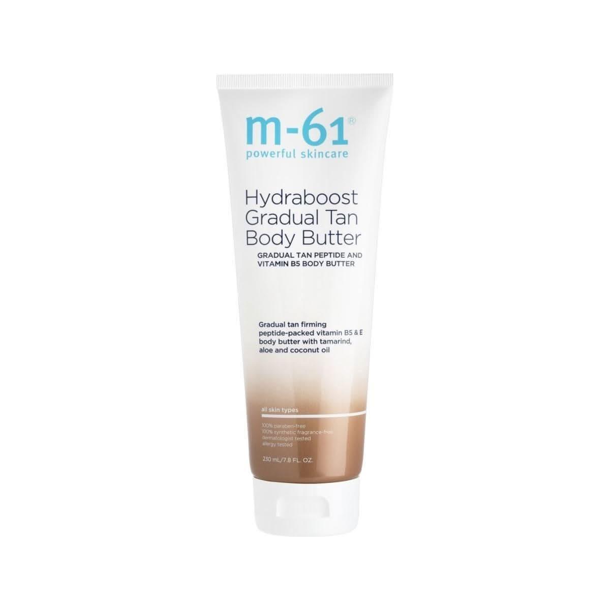 M-61 Hydraboost Gradual Tan Body Butter – 230ml | Hydrating Self-Tanning Body Moisturiser for Firm, Radiant Skin M - 61 Hydraboost Gradual Tan Body Butter - 230ml - Glam Global UKM - 61