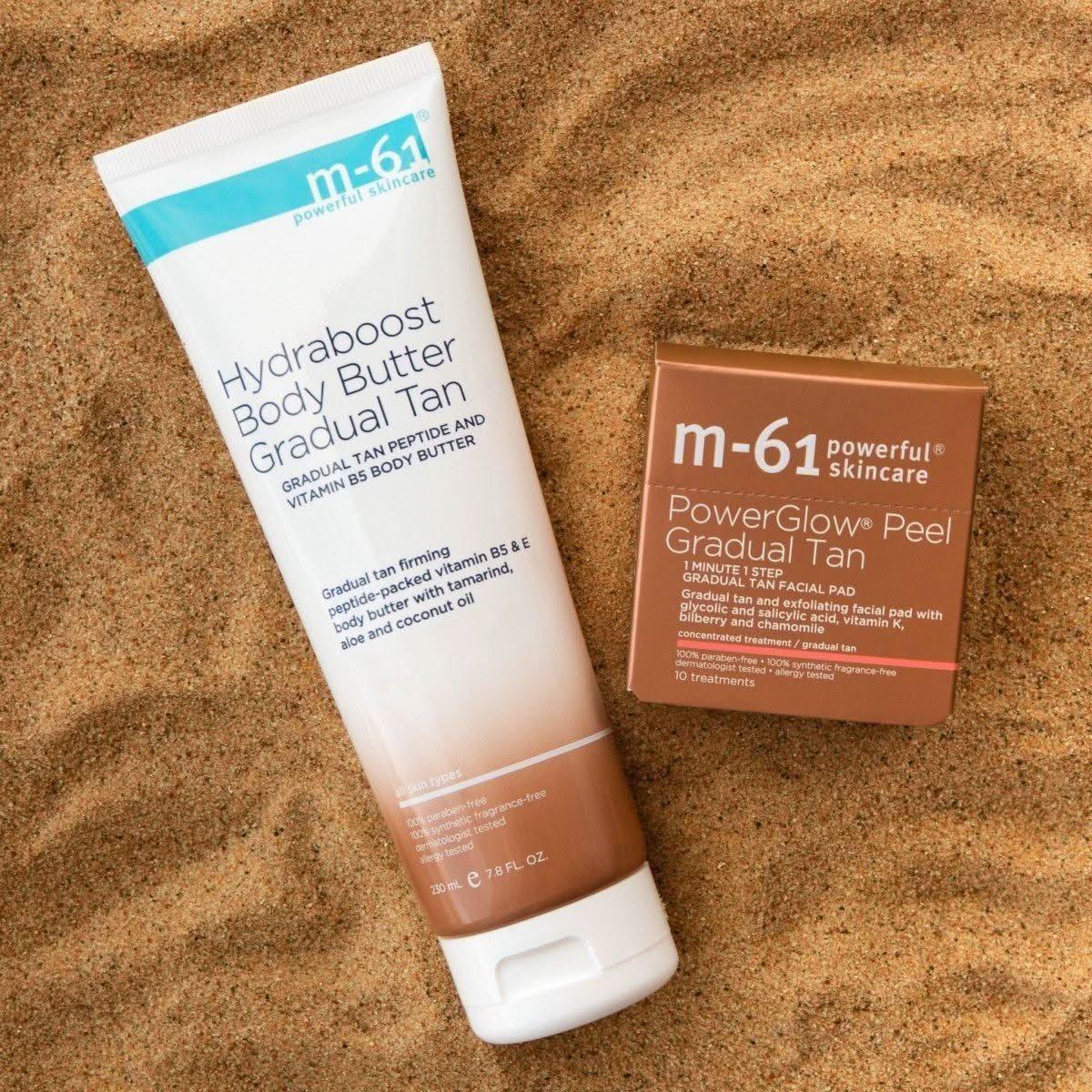 M-61 Hydraboost Gradual Tan Body Butter – 230ml | Hydrating Self-Tanning Body Moisturiser for Firm, Radiant Skin M - 61 Hydraboost Gradual Tan Body Butter - 230ml - Glam Global UKM - 61