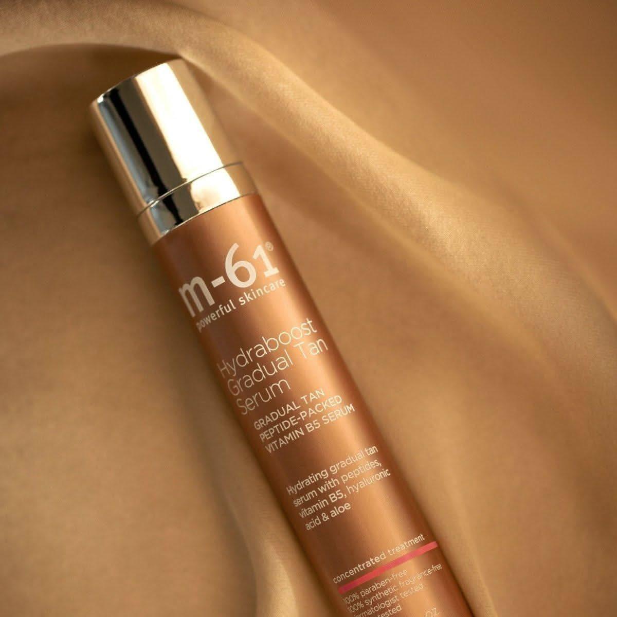 M-61 Hydraboost Gradual Tan Serum – 30ml | Hydrating Self-Tanning Serum with Peptides & Hyaluronic Acid M - 61 Hydraboost Gradual Tan Serum - 30ml - Glam Global UKM - 61