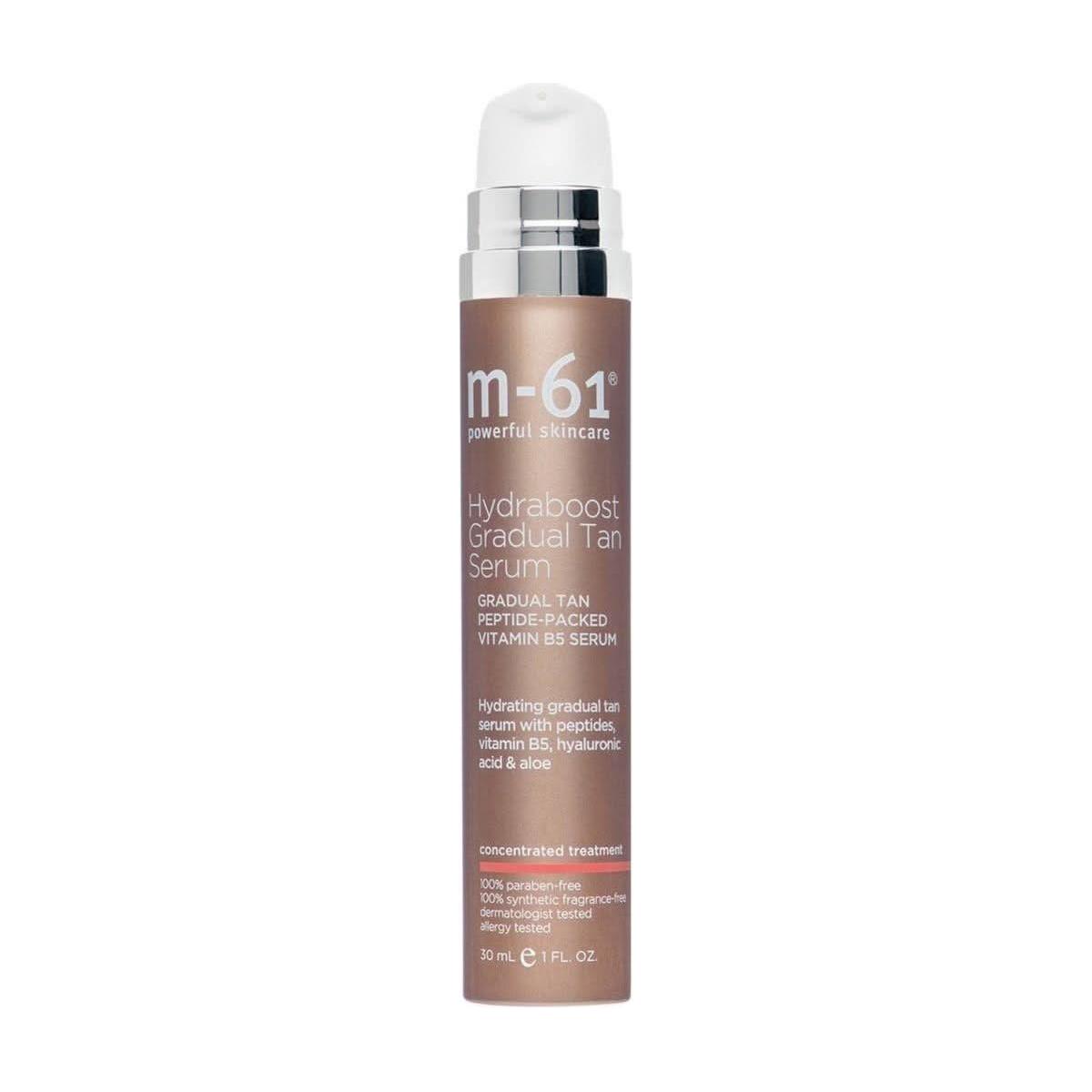 M-61 Hydraboost Gradual Tan Serum – 30ml | Hydrating Self-Tanning Serum with Peptides & Hyaluronic Acid M - 61 Hydraboost Gradual Tan Serum - 30ml - Glam Global UKM - 61