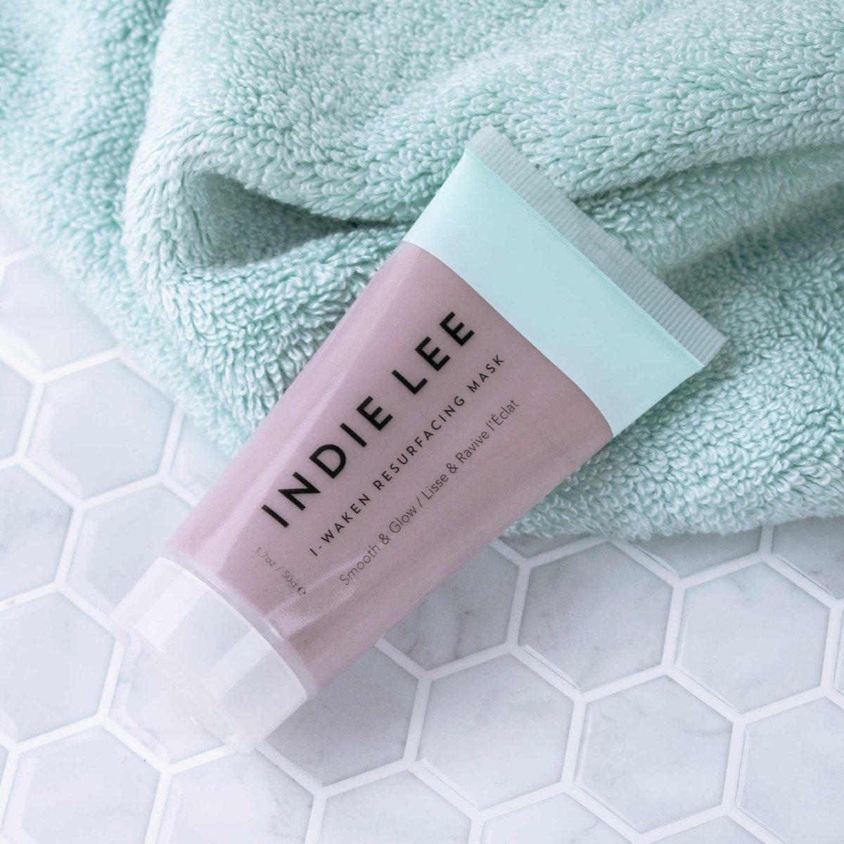 Indie Lee I-Waken Resurfacing Mask – 50ml | Exfoliating & Brightening Mask with Vitamin C & BHA Indie Lee I - Waken Resurfacing Mask - 50ml - Glam Global UKIndie Lee