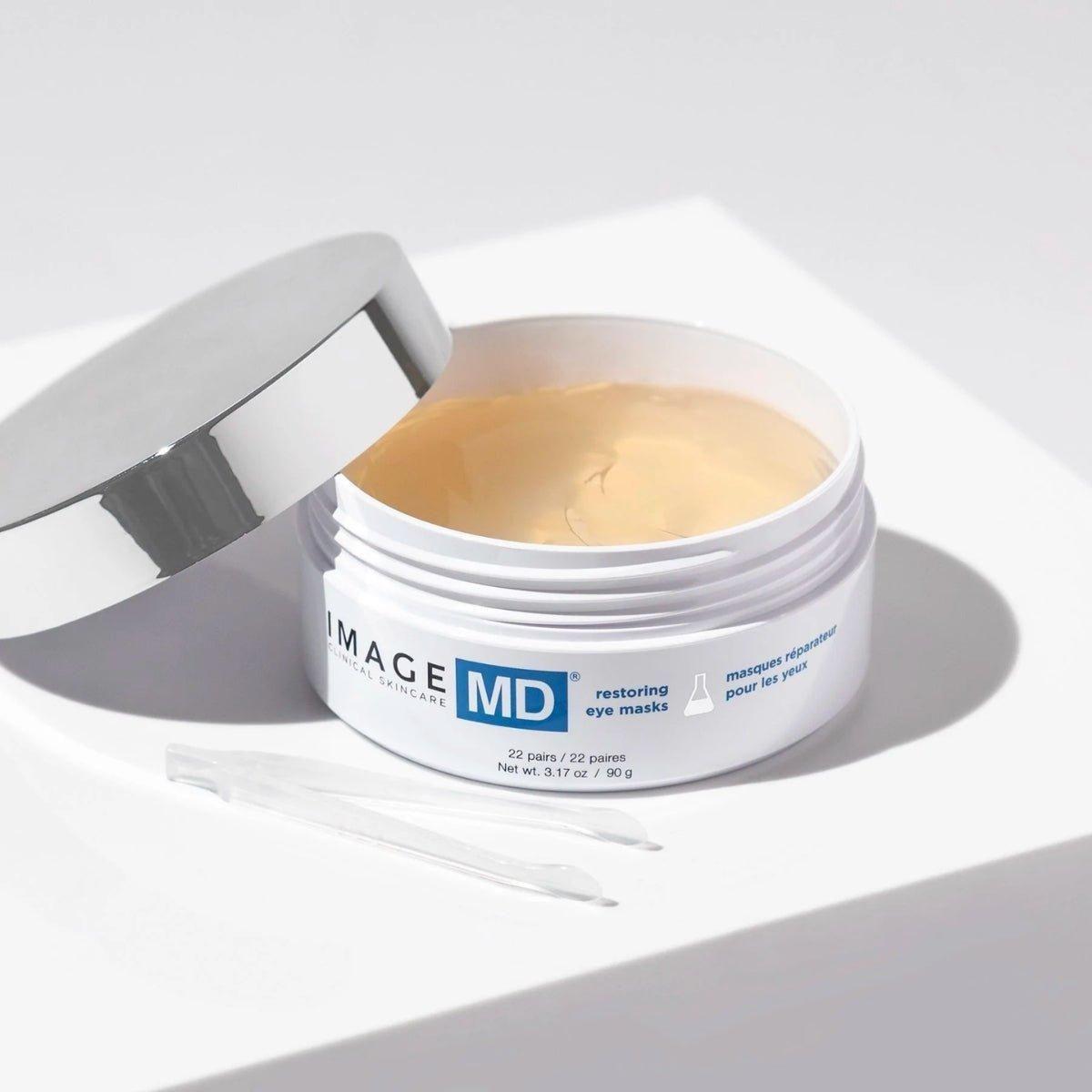Image Skincare MD Restoring Eye Masks – 22 Count | Hydrating, Firming & Puffiness-Reducing Hydro-Gel Patches Image Skincare MD Restoring Eye Masks - 22 Count - Glam Global UKImage Skincare
