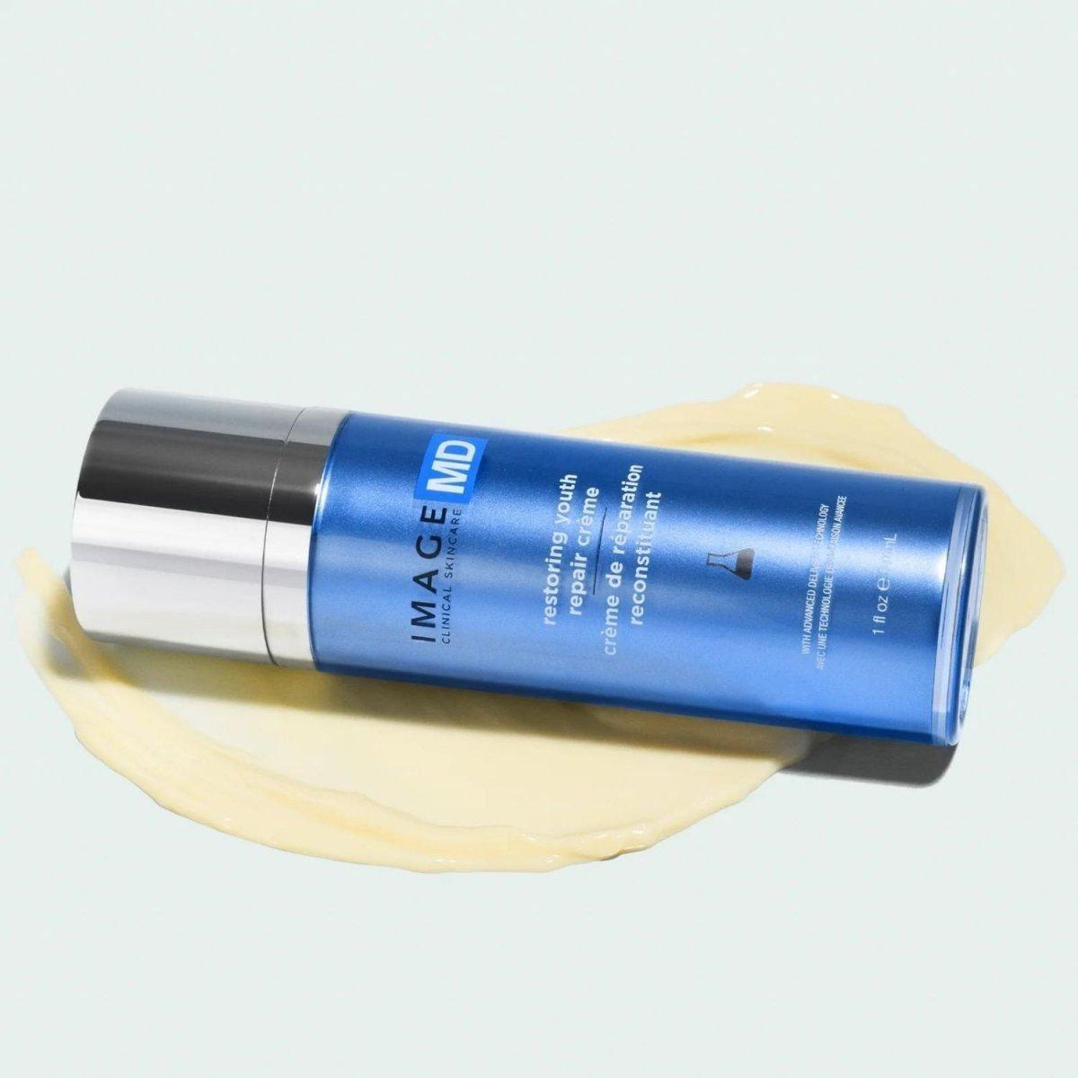 Image Skincare MD Restoring Youth Repair Crème 30ml – Retinol, Glycolic & Vitamin C Anti-Aging Night Cream Image Skincare MD Restoring Youth Repair Creme - 30ml - Glam Global UKImage Skincare