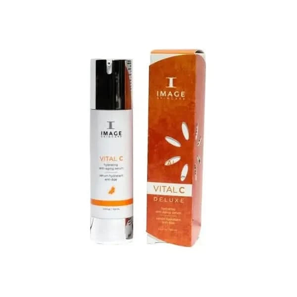 IMAGE Skincare Vital C Hydrating Anti-Aging Serum – DeluxePro – 100ml | Intense Hydration & Radiance IMAGE Skincare Vital C Hydrating Anti - Aging Serum - DeluxePro - 100ml - Glam Global UKImage Skincare