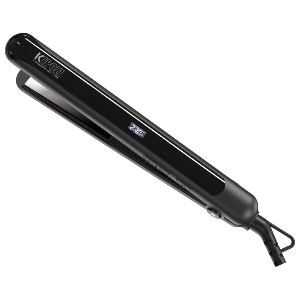 KIPOZI 1In Plancha de pelo 2 en 1 Rizador de pelo Cerámica Portátil Calentamiento rápido KIPOZI 1In Hair Straightener 2 in 1 Hair Curler Ceramic Portable Fast Heating - Glam Global UKKIPOZI