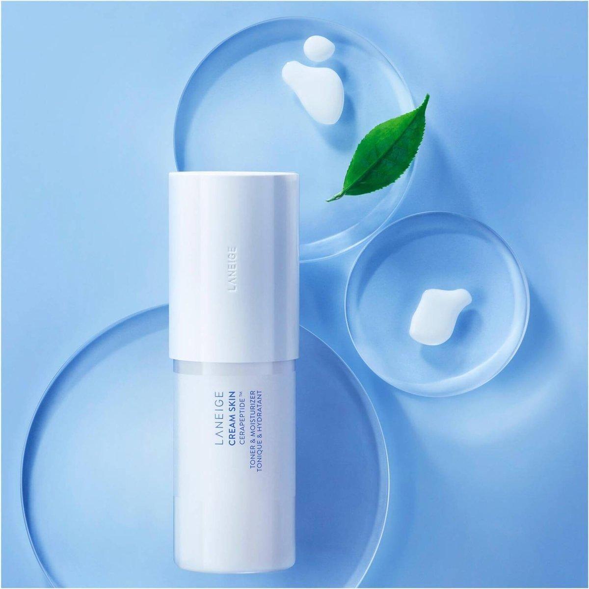 LANEIGE Cream Skin Cerapeptide Toner & Moisturiser – 170ml | 2-in-1 Hydration, Firming & Soothing for Dry Skin LANEIGE Cream Skin Cerapeptide Toner and Moisturiser 170ml - Glam Global UKLaneige