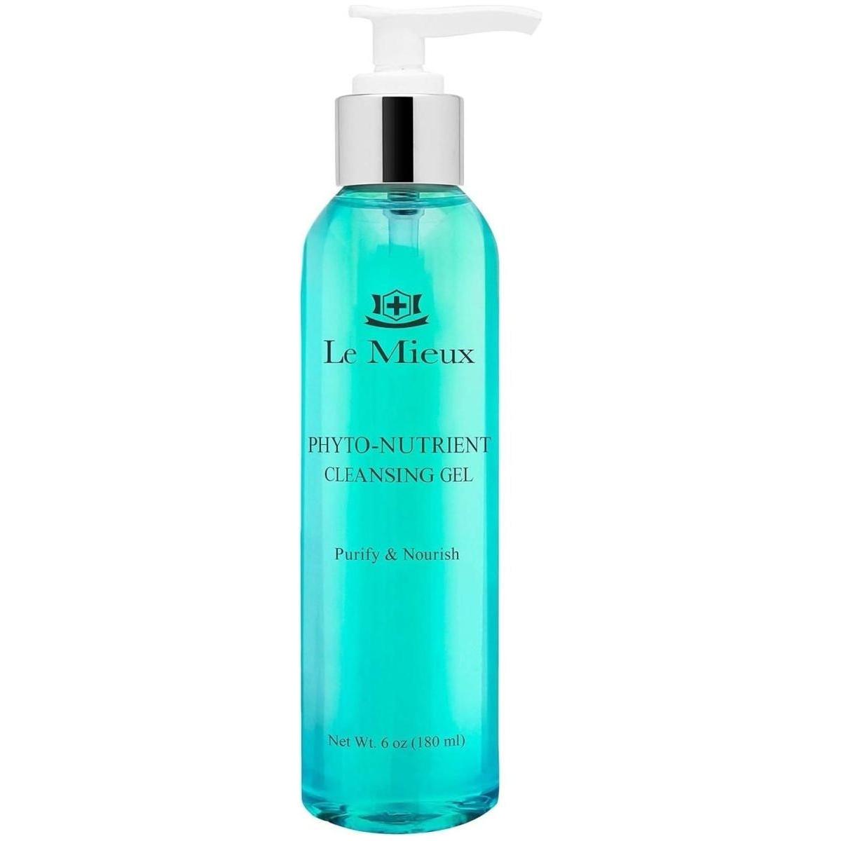 Le Mieux Phyto-Nutrient Cleansing Gel – 180ml | Botanical Gel Cleanser with Hyaluronic Acid Base for Balanced, Refined Skin Le Mieux Phyto - Nutrient Cleansing Gel - 180ml - Glam Global UKLe Mieux