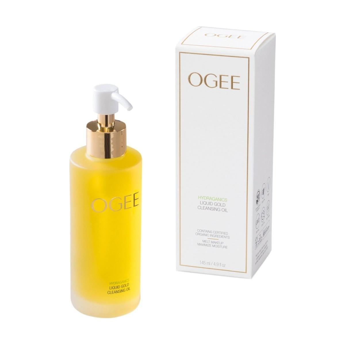 Ogee Liquid Gold Cleansing Oil – 145ml | Organic Jojoba Oil Makeup Remover for Radiant, Nourished Skin Ogee Liquid Gold Cleansing Oil - 145ml - Glam Global UKOgee