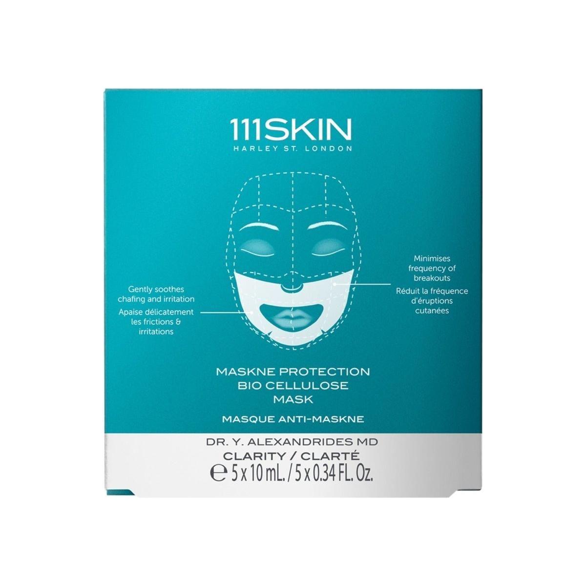 111SKIN Maskne Protection Biocellulose Mask – 5 Treatments | Anti-Blemish Barrier for Mask-Induced Breakouts 111SKIN Maskne Protection Biocellulose Mask - 5 Treatments - Glam Global UK111SKIN