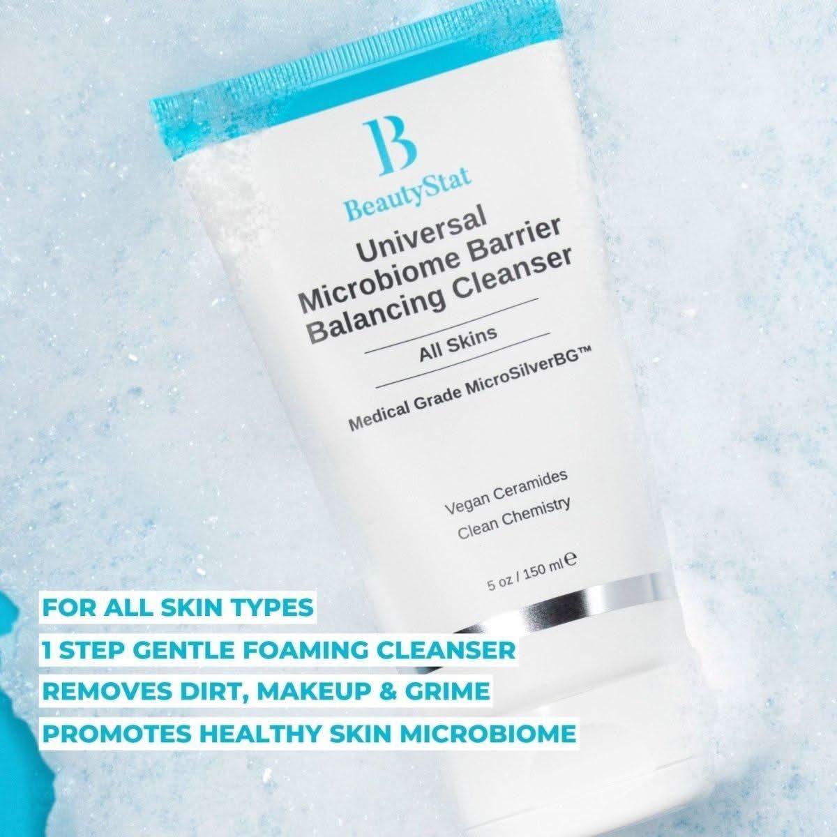 BeautyStat Microbiome Barrier Repair Purifying Cleanser – 150ml | Gentle, Hydrating & Microbiome-Balancing Face Wash BeautyStat Microbiome Barrier Repair Purifying Cleanser - 150ml - Glam Global UKBeautyStat