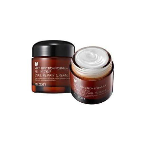 MIZON All In One Snail Repair Cream – 75ml | Multi-Function Moisturiser for Acne Scars, Fine Lines & Skin Repair MIZON All In One Snail Repair Cream 75ml - Glam Global UKMIZON