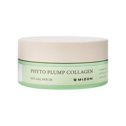 MIZON Phyto Plump Collagen Eye Gel Patch – 84g | Vegan Collagen Patches to Hydrate, Firm & Brighten Tired Eyes MIZON Phyto Plump Collagen Eye Gel Patch 84g - Glam Global UKMIZON