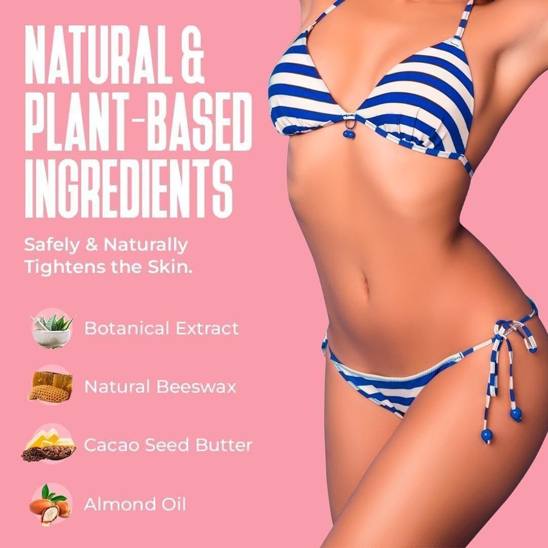 Crema natural para realzar los senos Divine Derriere para busto y glúteos con manual - 50 ml Divine Derriere Natural Breast & Butt Ehancement - 50ml - Glam Global UKDivine Derriere