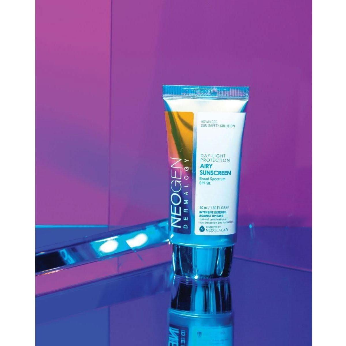 NEOGEN Day-Light Protection Airy Sunscreen – 50ml | Lightweight, Fast-Absorbing SPF NEOGEN Day - Light Protection Airy Sunscreen - 50ml - Glam Global UKNEOGEN