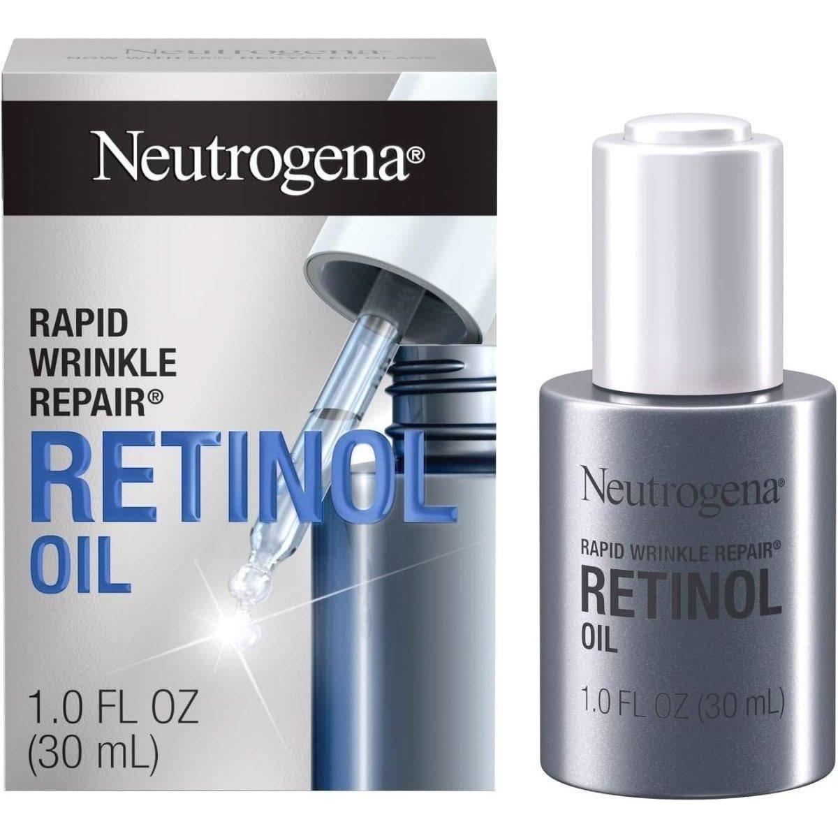 Neutrogena Rapid Wrinkle Repair Retinol Oil - 30ml | Overnight Anti-Aging Treatment Neutrogena Rapid Wrinkle Repair Retinol Oil - 30ml | Overnight Anti - Aging Treatment - Glam Global UKNeutrogena