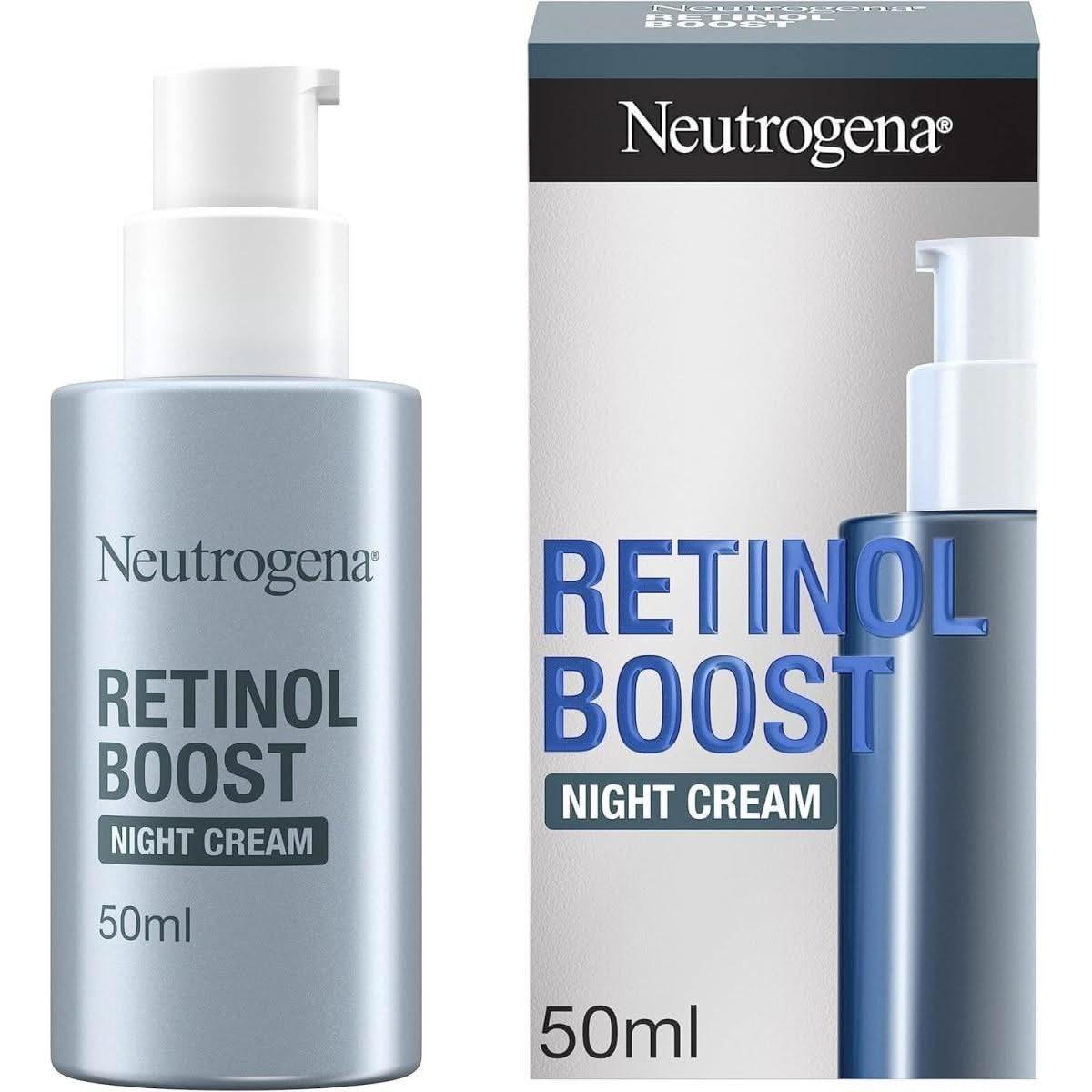 Neutrogena Retinol Boost Night Cream - 50ml | Advanced Anti-Aging Formula Neutrogena Retinol Boost Night Cream 50ml - Glam Global UKNeutrogena