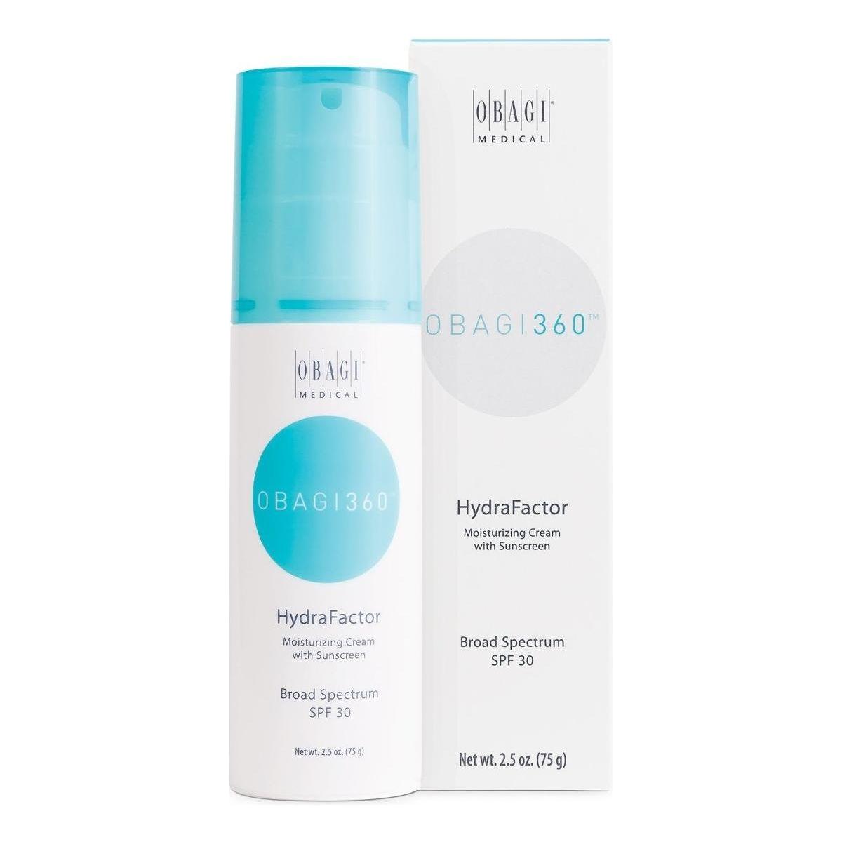 Obagi 360 Hydrafactor Broad Spectrum SPF30 – 75g | 2-in-1 Moisturizer & Sunscreen Obagi 360 Hydrafactor Broad Spectrum SPF30 75g - Glam Global UKObagi