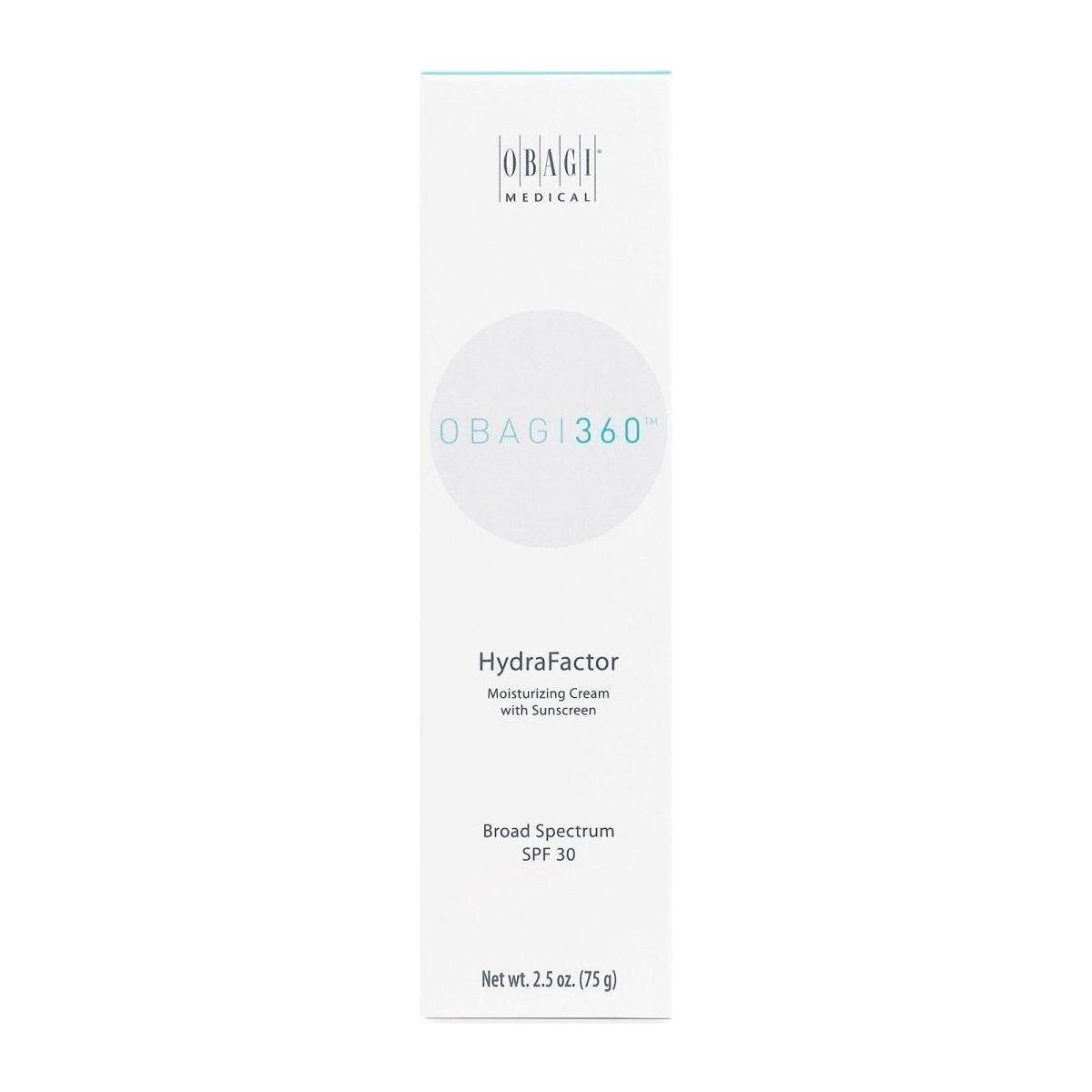Obagi 360 Hydrafactor Broad Spectrum SPF30 – 75g | 2-in-1 Moisturizer & Sunscreen Obagi 360 Hydrafactor Broad Spectrum SPF30 75g - Glam Global UKObagi