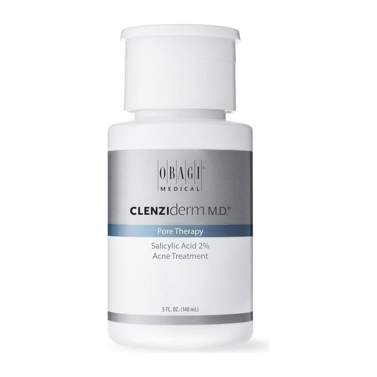 Obagi CLENZIderm M.D. Pore Therapy – 148ml | 2% Salicylic Acid Acne Treatment Obagi Clenziderm M.D. Pore Therapy 5 fl oz 148 ml - Glam Global UKObagi
