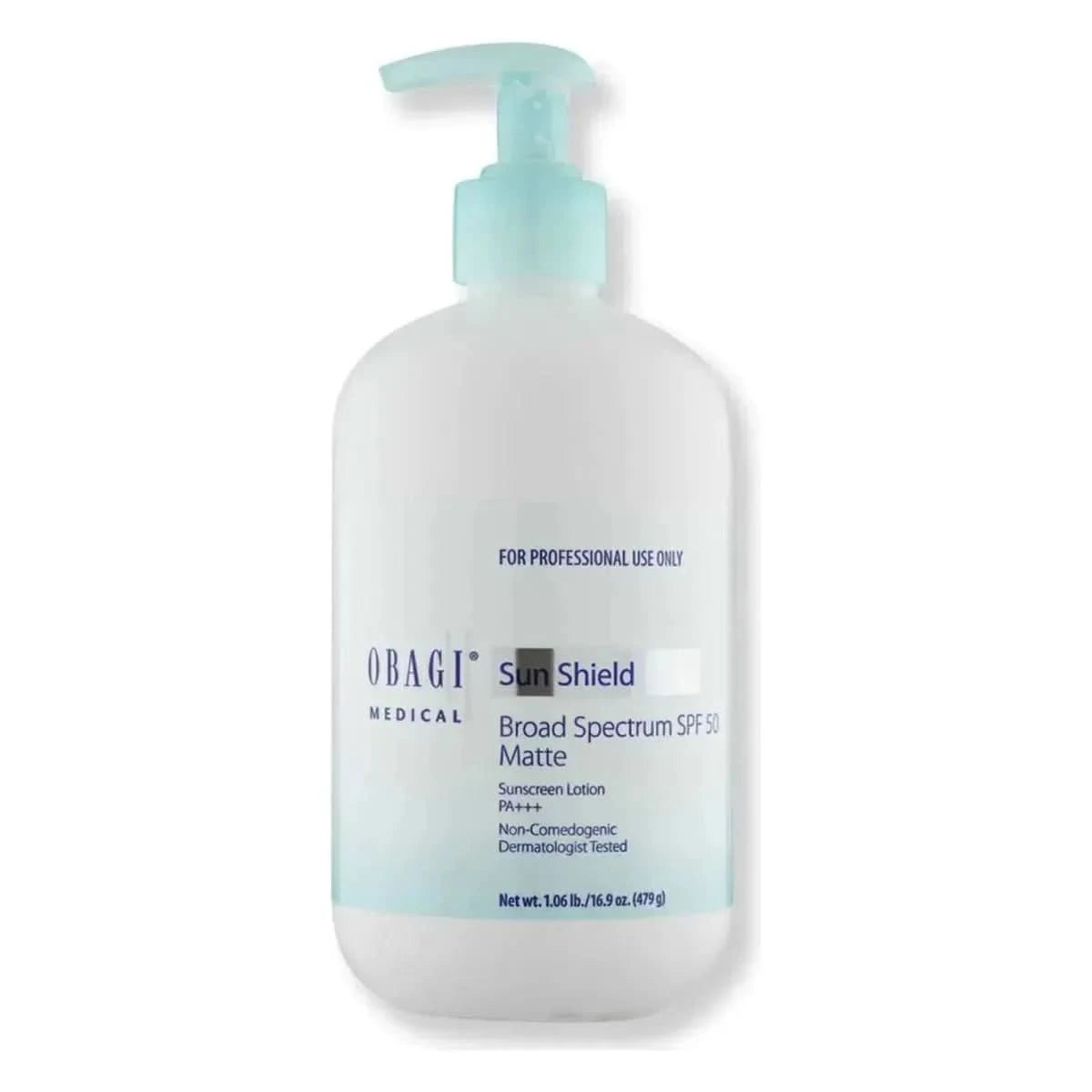 Obagi Sun Shield Matte Broad Spectrum SPF 50 | UVA & UVB Protection with Matte Finish 16.9 oz 479 g Obagi Sun Shield Matte Broad Spectrum SPF 50 16.9 oz 479 g - Glam Global UKObagi