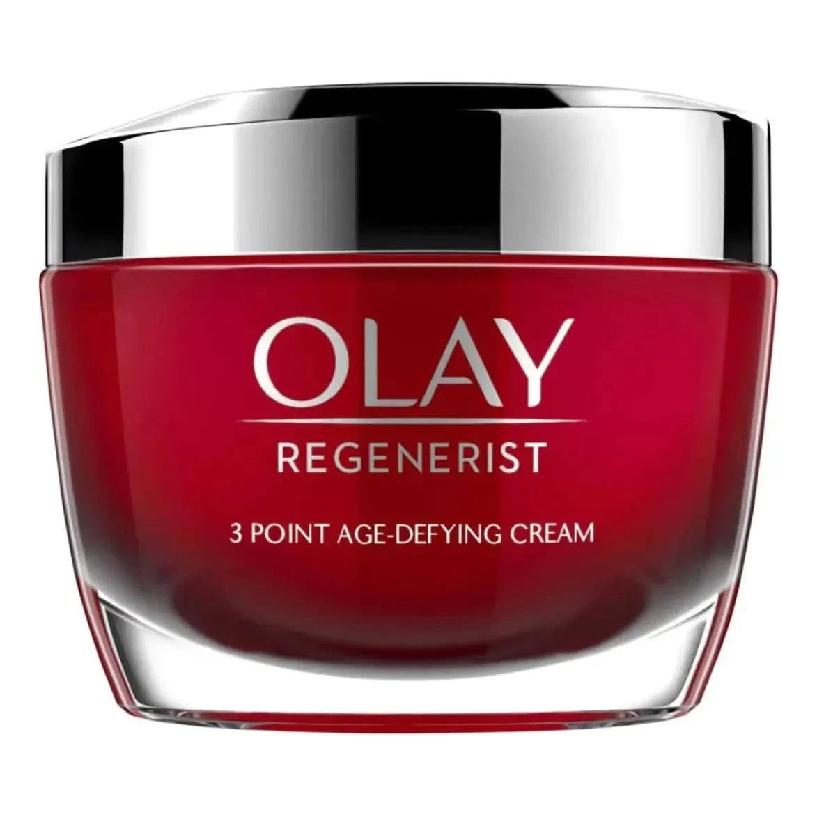 Olay Regenerist 3 Point Age-Defying Cream Moisturiser – 50ml | Firming & Hydrating Anti-Ageing Day Cream Olay Regenerist 3 Point Age - Defying Cream Moisturiser 50ml - Glam Global UKOlay