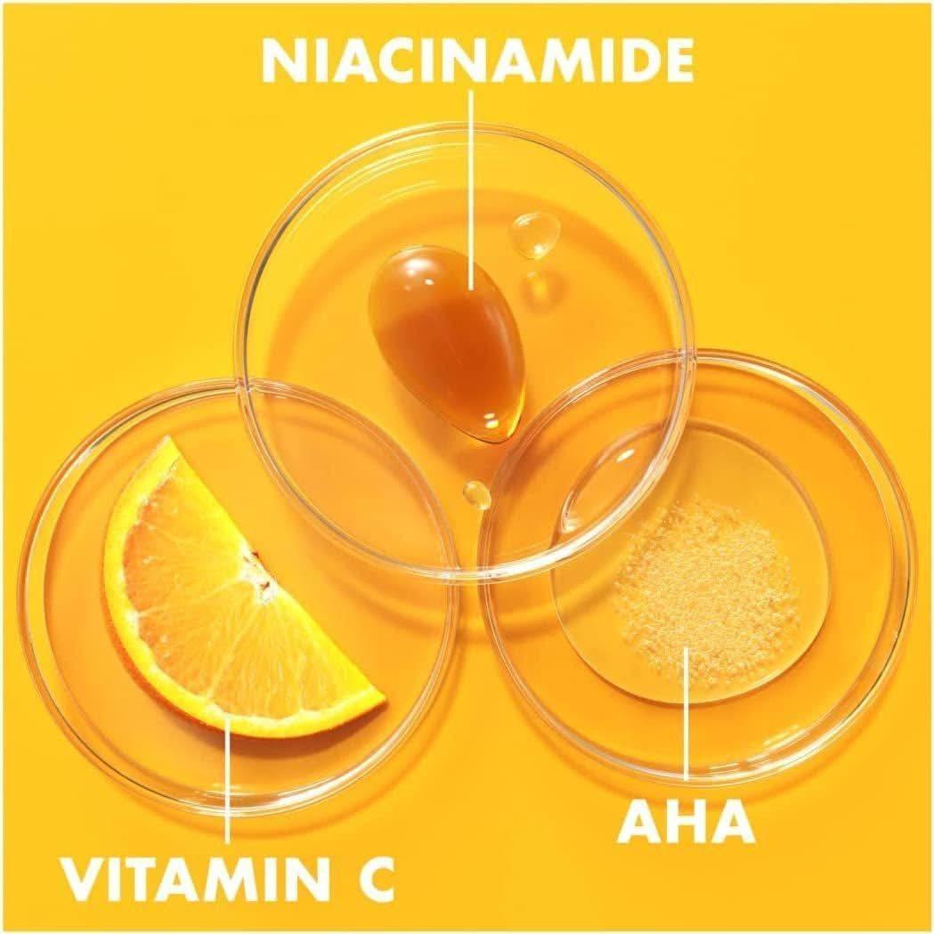 Olay Vitamin C + AHA24 Sérum en gel de día con vitamina C, AHA y niacinamida - 40 ml Olay Vitamin C + AHA24 Day Gel Serum - 40ml | Brightening Serum with Vitamin C, AHA & Niacinamide - Glam Global UKOlay