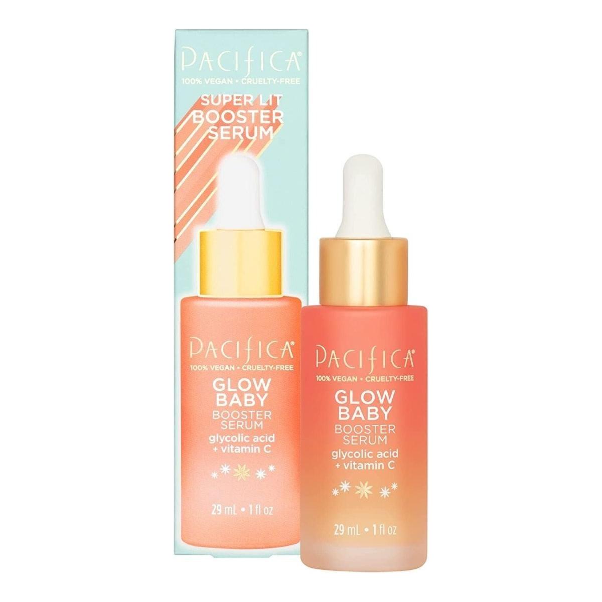 Pacifica Glow Baby Booster Serum – 30ml | Vitamin C + Glycolic Acid Brightening & Hydration Serum Pacifica Glow Baby Booster Serum - 30ml - Glam Global UKPacifica