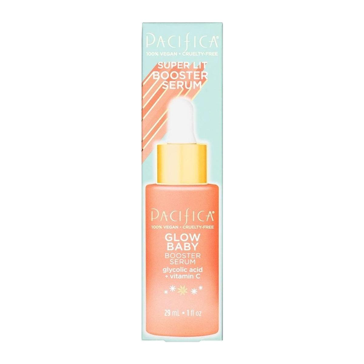 Pacifica Glow Baby Booster Serum – 30ml | Vitamin C + Glycolic Acid Brightening & Hydration Serum Pacifica Glow Baby Booster Serum - 30ml - Glam Global UKPacifica