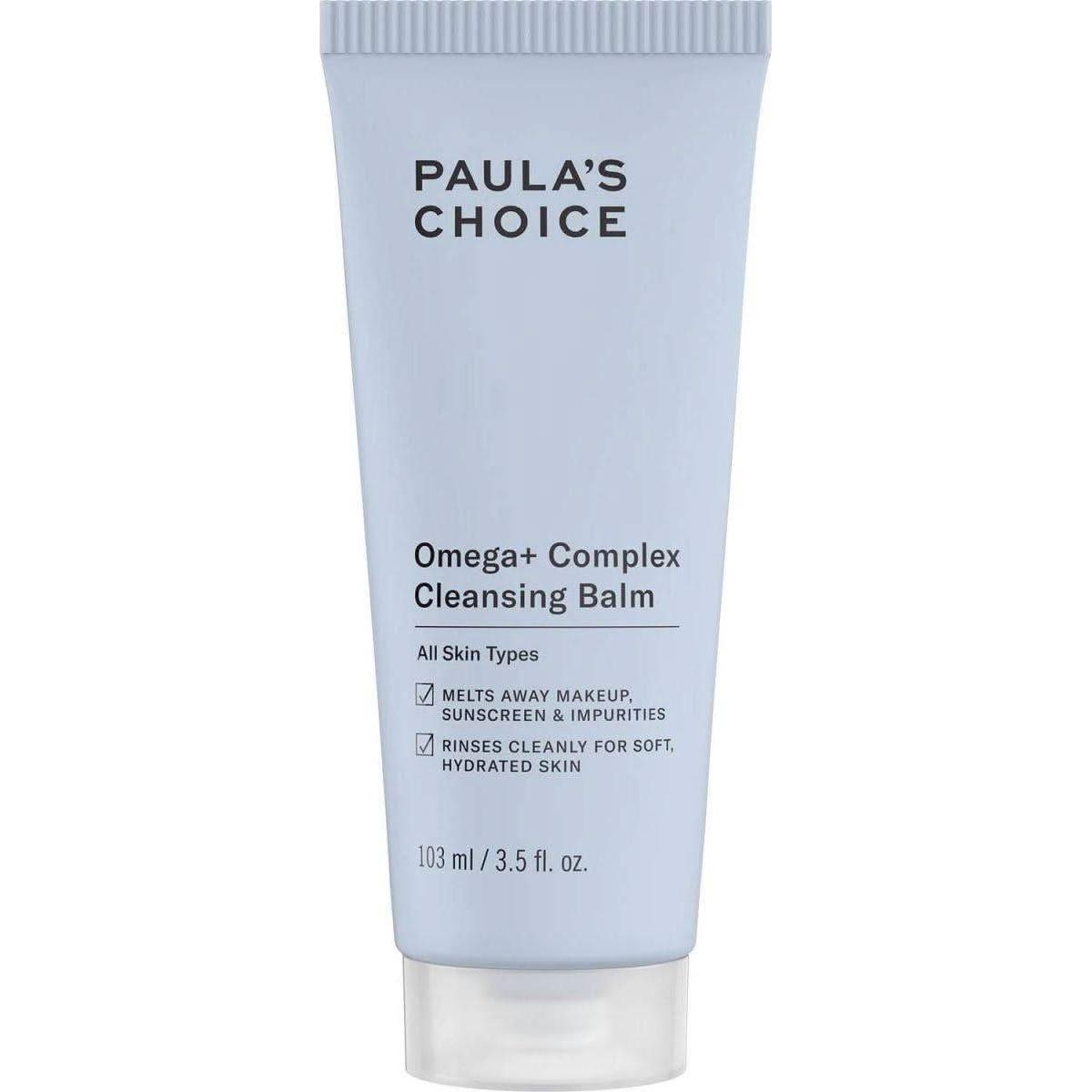 Paula's Choice Omega+ Complex Cleansing Balm – 104ml | Nourishing Triple-Omega Cleanser for Soft, Hydrated Skin Paula's Choice Omega+ Complex Cleansing Balm (104ml) - Glam Global UKPaula's Choice
