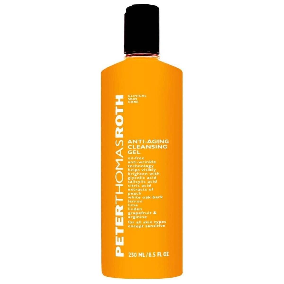 Peter Thomas Roth Anti-Aging Cleansing Gel – 250ml | Brightening, Exfoliating Face Wash with Glycolic & Salicylic Acid Peter Thomas Roth Anti - Aging Cleansing Gel 250ml - Glam Global UKPeter Thomas Roth