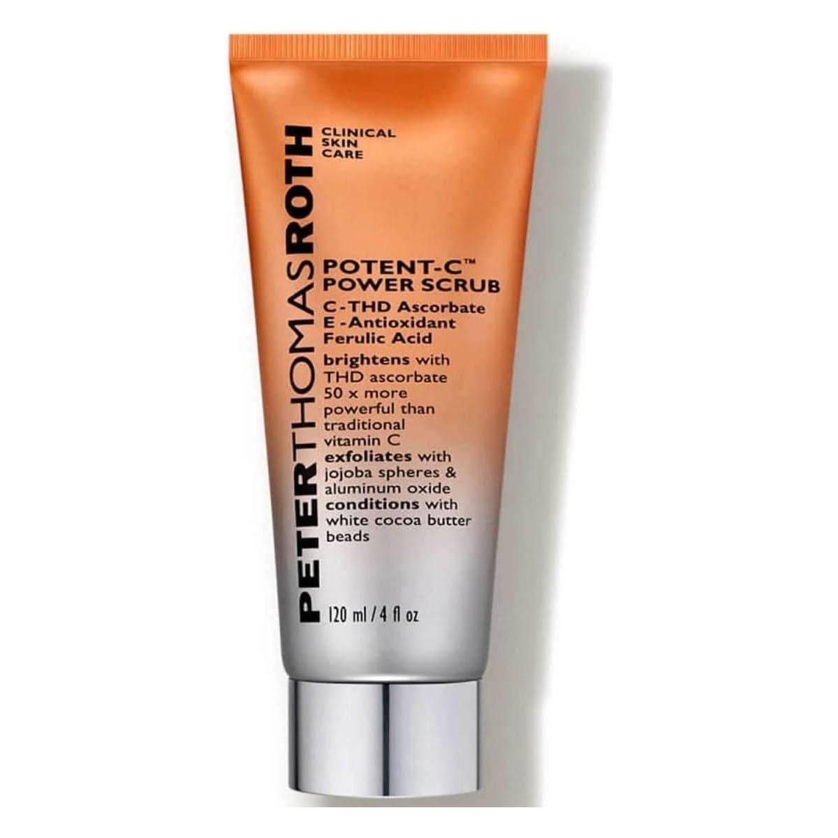 Peter Thomas Roth Potent-C Power Scrub – 120ml | Brightening Exfoliator with THD Ascorbate Vitamin C Peter Thomas Roth Potent - C Power Scrub 120ml - Glam Global UKPeter Thomas Roth