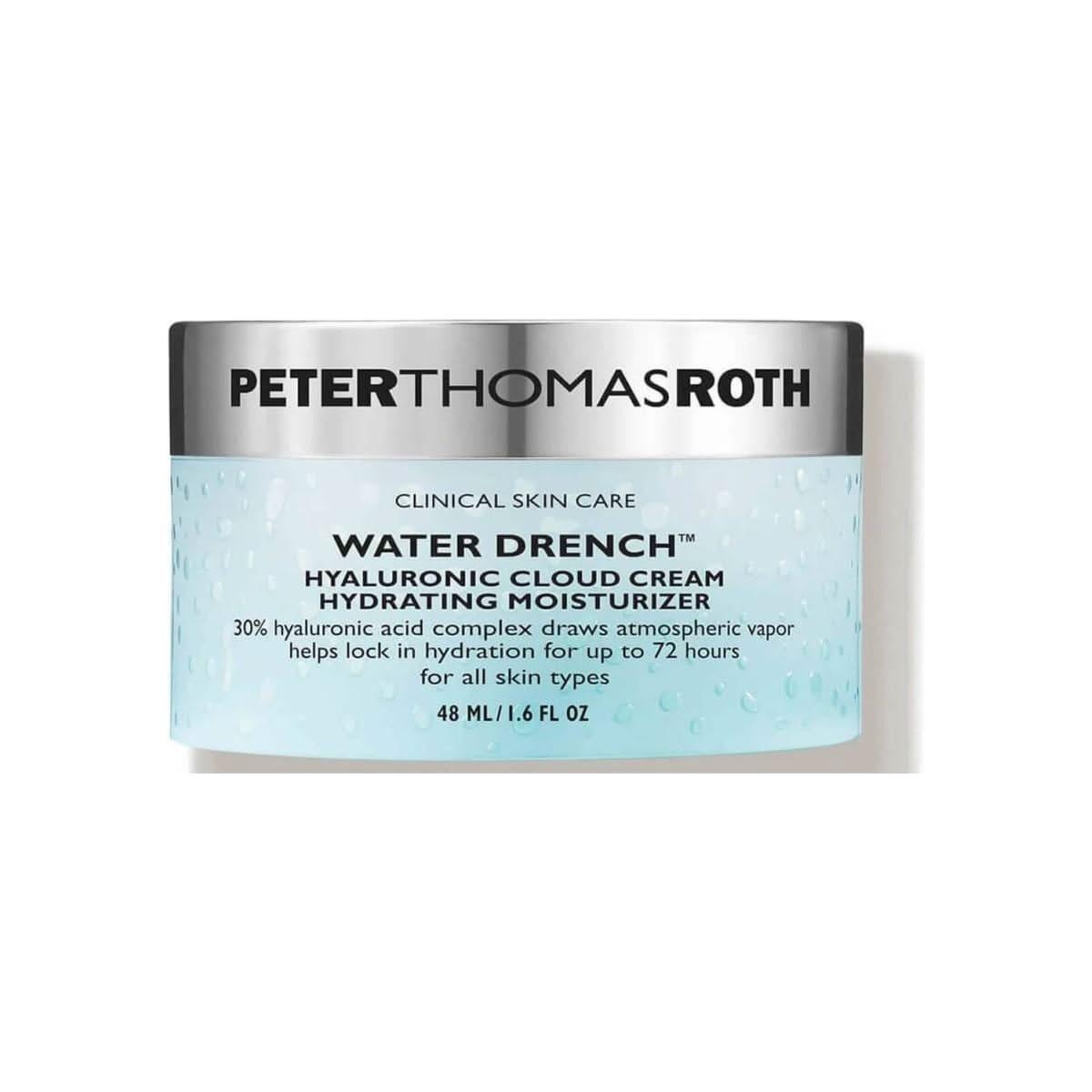 Peter Thomas Roth Water Drench Hyaluronic Cloud Cream – 48ml | 72-Hour Hydration with 30% Hyaluronic Acid Complex Peter Thomas Roth Water Drench Hyaluronic Cloud Cream - 48ml - Glam Global UKPeter Thomas Roth